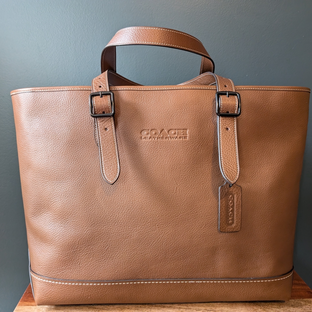 Coach Tan Leather Bag
